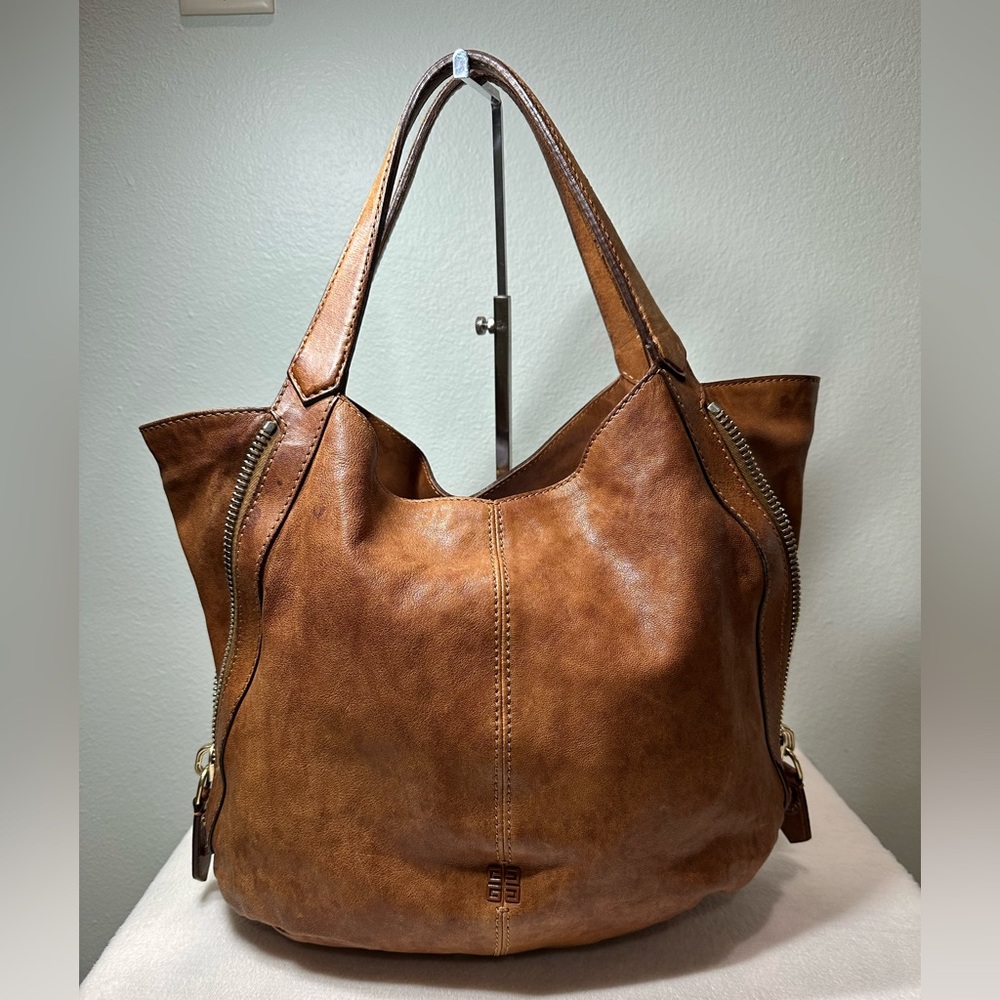 Givenchy Brown Leather Tote Bag